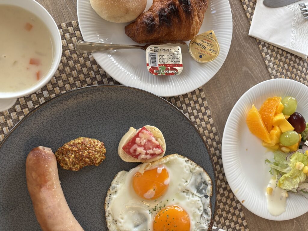 朝食プレート